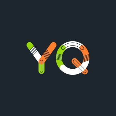 Bağlı Yq harf logo