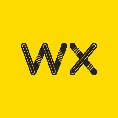WX harf Logo kartvizit