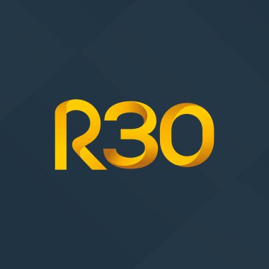 harf ve rakam R30 logosu