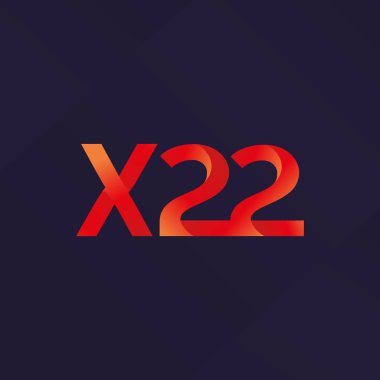 harf ve rakam X22 logosu