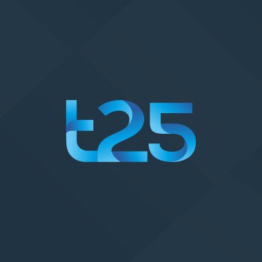 harf ve rakam T25 logosu