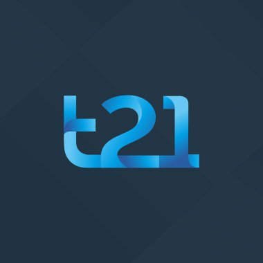 harf ve rakam T21 logosu