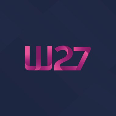harf ve rakam W27 logosu