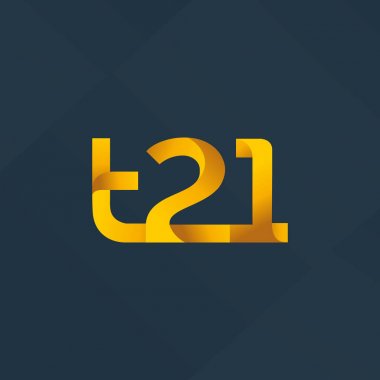 harf ve rakam T21 logosu