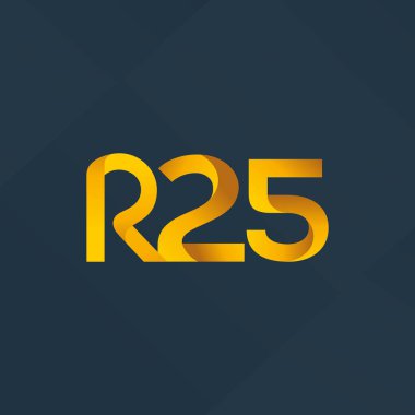 harf ve rakam R25 logosu