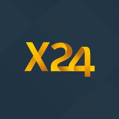 harf ve rakam X24 logosu