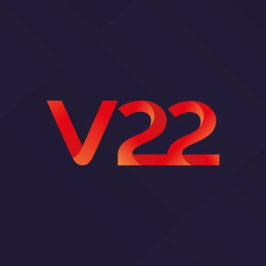 harf ve rakam V22 logosu