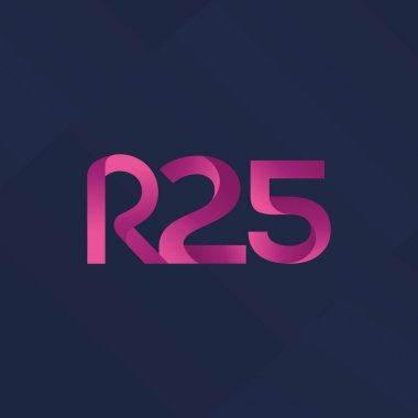 harf ve rakam R25 logosu