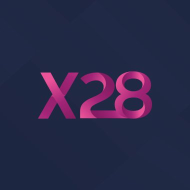harf ve rakam X28 logosu