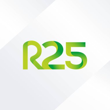 harf ve rakam R25 logosu