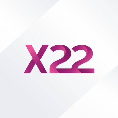 harf ve rakam X22 logosu