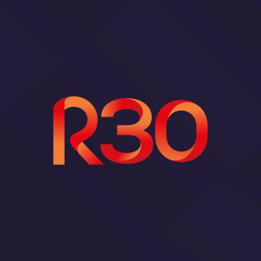 harf ve rakam R30 logosu