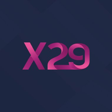 harf ve rakam X29 logosu
