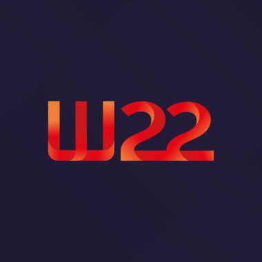harf ve rakam W22 logosu
