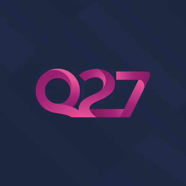 Логотип Q27 — стоковый вектор