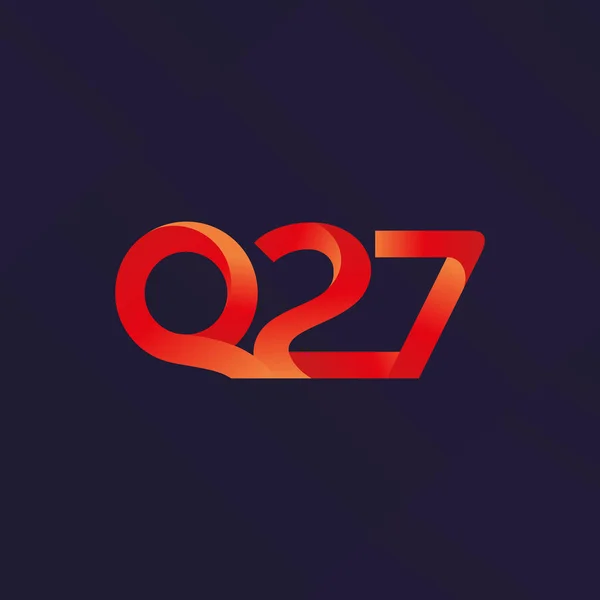 Логотип Q27 — стоковый вектор
