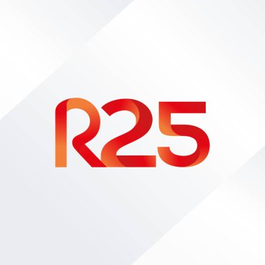 harf ve rakam R25 logosu
