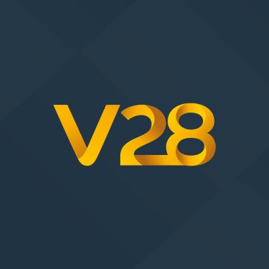 harf ve rakam V28 logosu