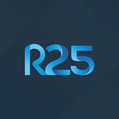 harf ve rakam R25 logosu