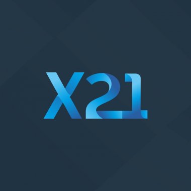 harf ve rakam X21 logosu
