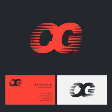 CG harfler şirket logosu 