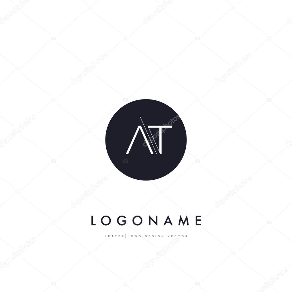 logo template with letters