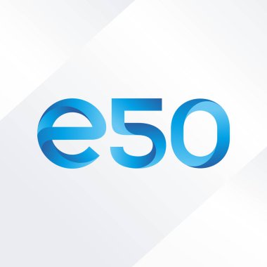 Harf ve sayı logosu E50