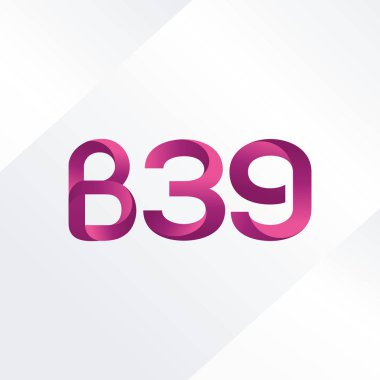 Harf ve sayı logosu B39