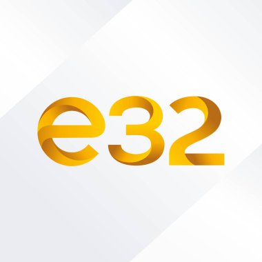 Harf ve sayı logosu E32