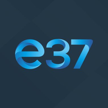 Harf ve sayı logosu E37