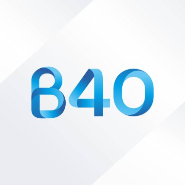 Harf ve sayı logosu B40