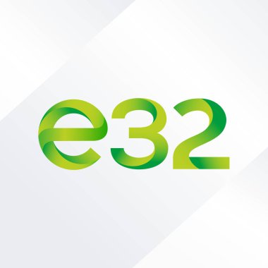 Harf ve sayı logosu E32
