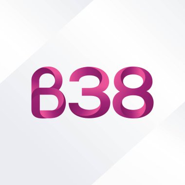 Harf ve sayı logosu B38