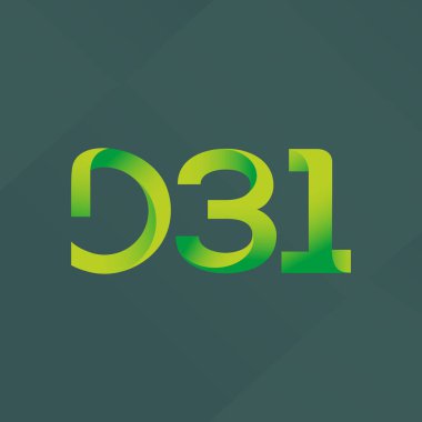 Harf ve sayı logosu D31