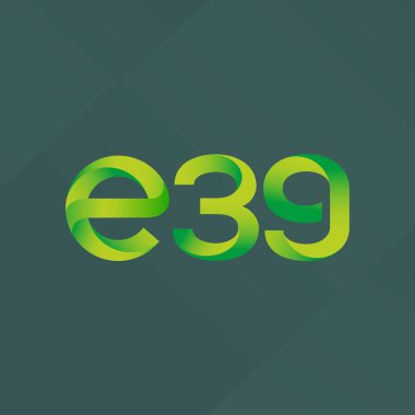 Harf ve sayı logosu E39 