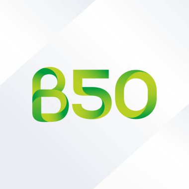 Harf ve sayı logosu B50