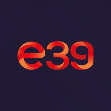 Harf ve sayı logosu E39 