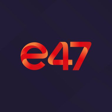 Harf ve sayı logosu E47