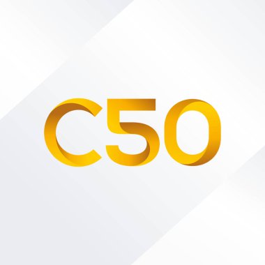 Harf ve sayı logosu C50