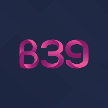 Harf ve sayı logosu B39