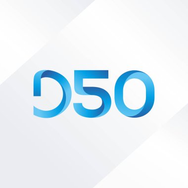Harf ve sayı logosu D50