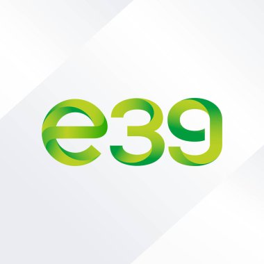 Harf ve sayı logosu E39
