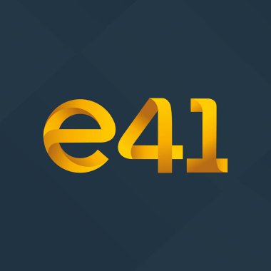 Harf ve sayı logosu E41