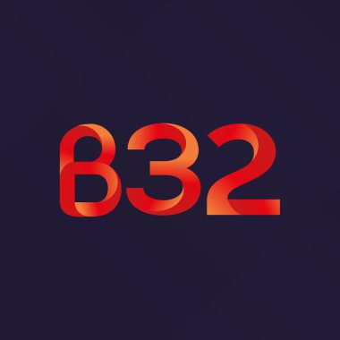 Harf ve sayı logosu B32