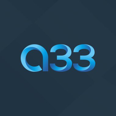 Harf ve sayı logosu A33