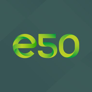 Harf ve sayı logosu E50