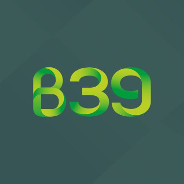 Harf ve sayı logosu B39