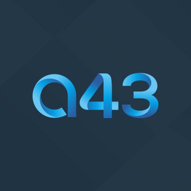 Harf ve sayı logosu A43