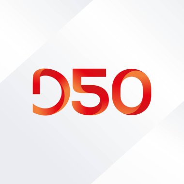 Harf ve sayı logosu D50