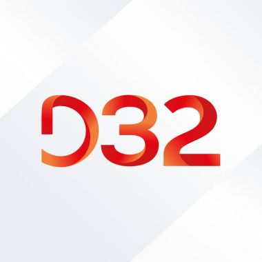 Harf ve sayı logosu D32